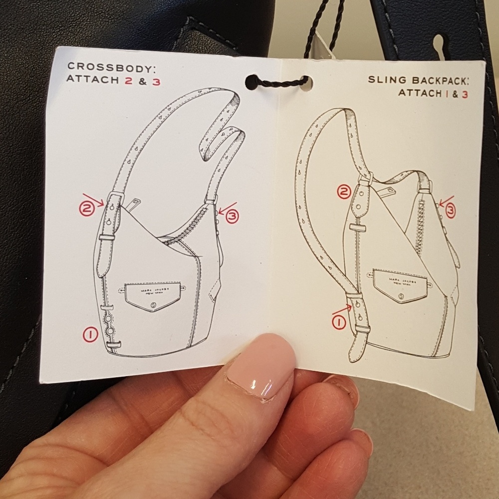 Marc Jacobs NWT convertible sling the mini bag - Picture 5 of 8